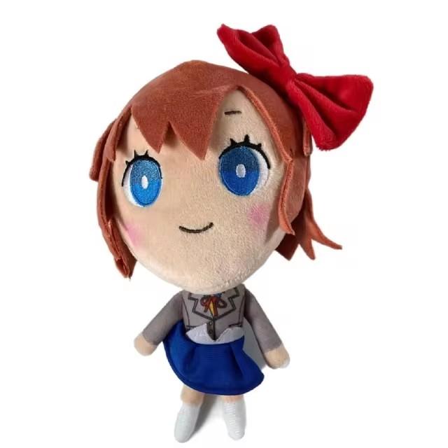 20cm Oyun Doki Doki Edebiyat Kulübü Peluş Oyuncaklar Anime Cosplay Monika Natsuki Sayori Yuri Bebekler