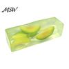 Fake Fruit Bar Squeeze Toy Clear with Inside, Stress Relief Shapeable Soft TPR Fidget Gadgets Stick Sensory Toy, Transparent Strip Figdet for