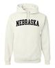 State of Nebraska College Style Black Fashion Unisex  Hoodie Sweatshirt