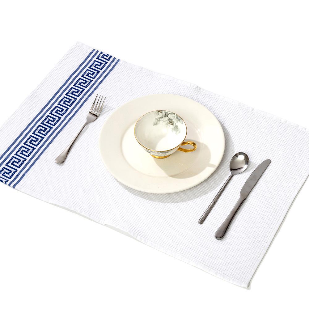 Colorful Absorbent Kitchen Towel - Soft, Large, Thick Polyester-Cotton Tea Towel for Multi-functional Use