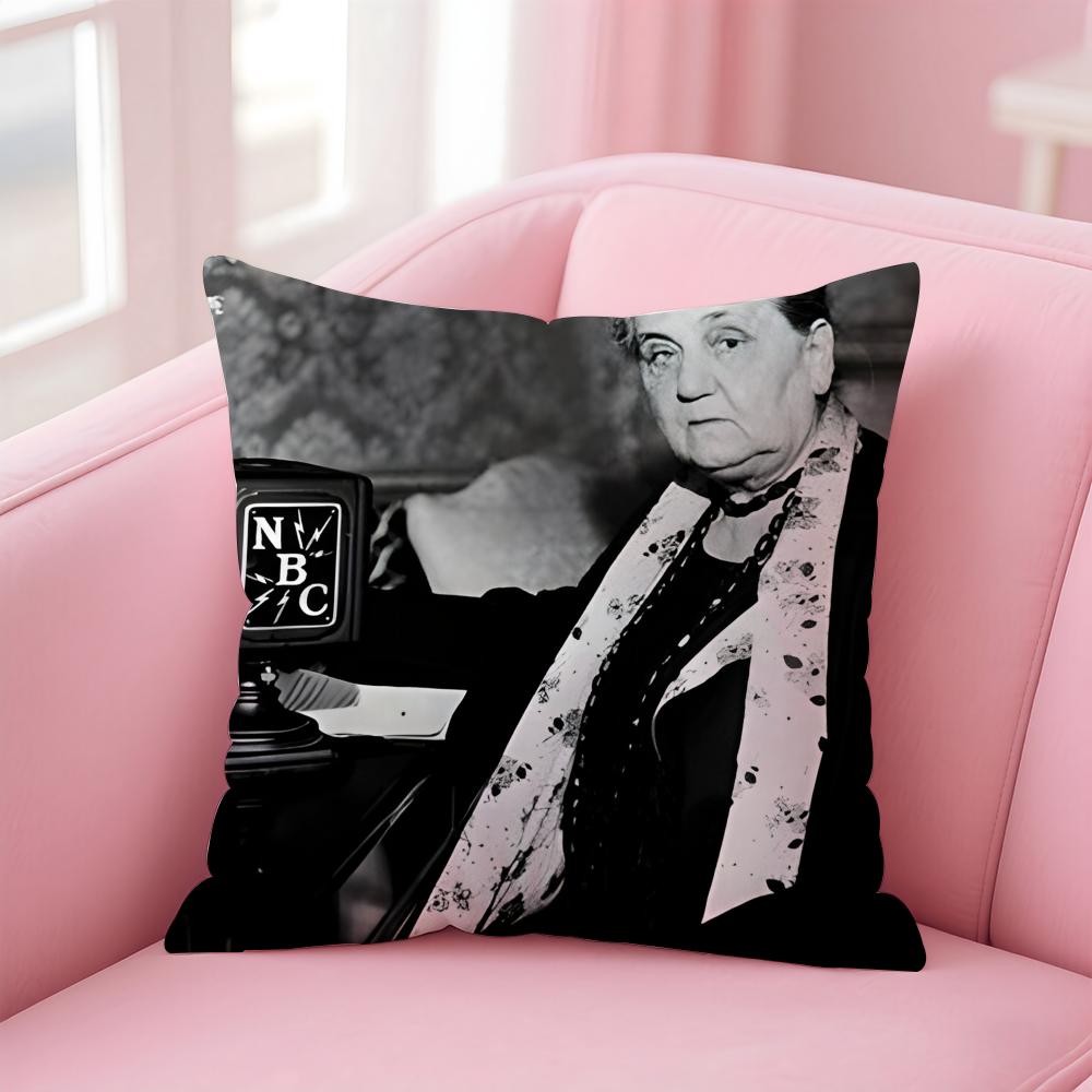 

JJane Adams Cushion Cover Pillow Case Soft Friendly Fabric Concealed Zipper 30X30cm