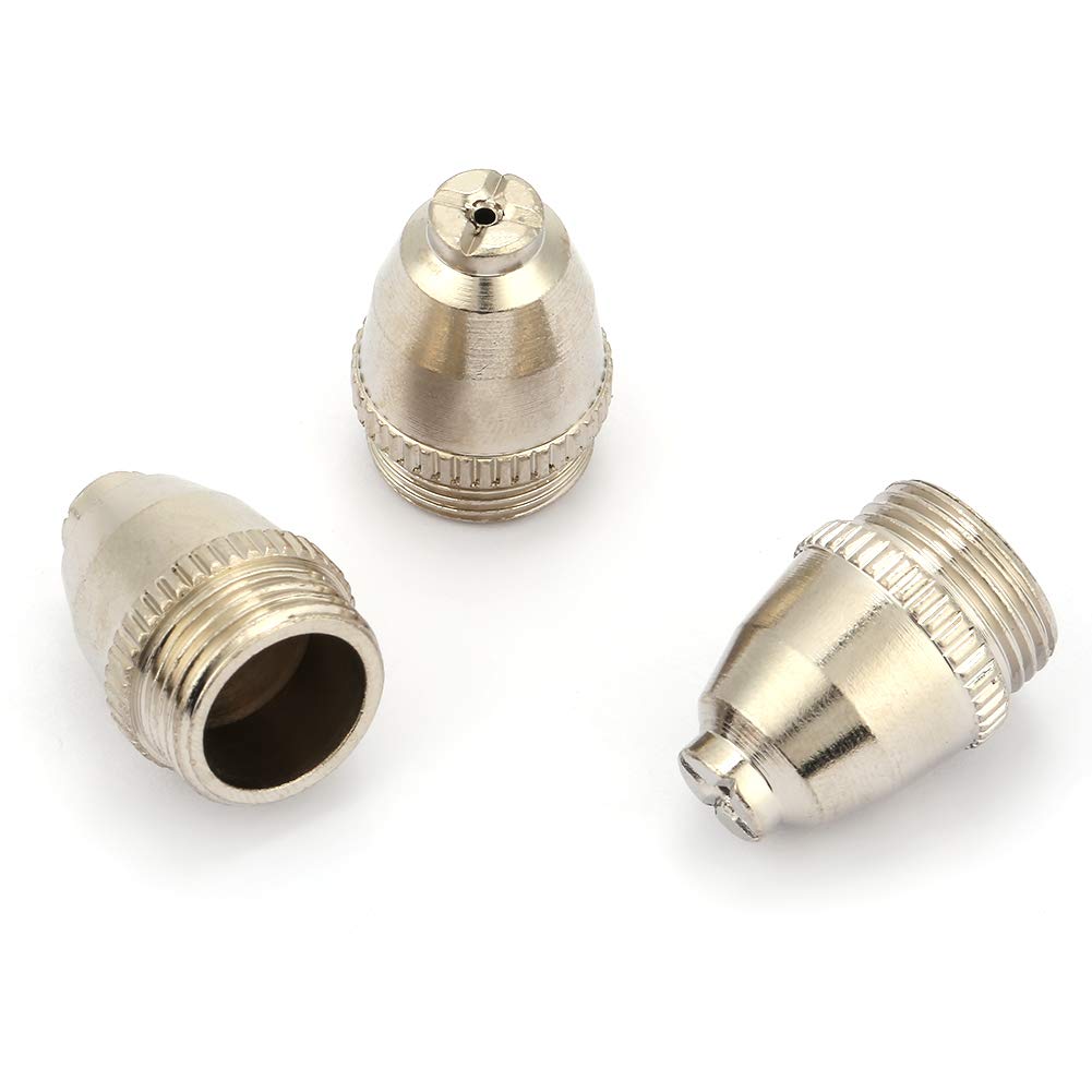 40pcset AG60 SG55 Plasma Cutter Cutting Torch Electrode Nozzles Cups Kit Plasma Cutter Accessories Steel Mill Plasma Cutter Accessories, for SG55,