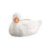 Animal Ornament Resin Duck Tissue Box Water-proof Duck Shaped Tissue Dispenser  Tabletop Decoration