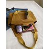 New Canvas Bag Sweet Soft Girl Shopping Handbag Trend Niche Design Women's Shoulder Bag