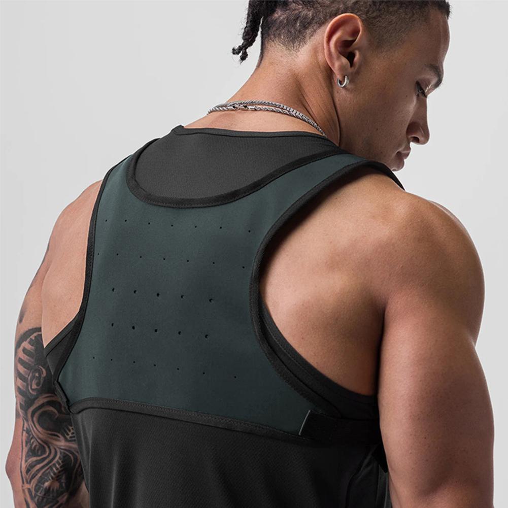 Running Vest Bag for Men Water Resistant Running Backpack with Phone Holder Waist Pack for Workouts