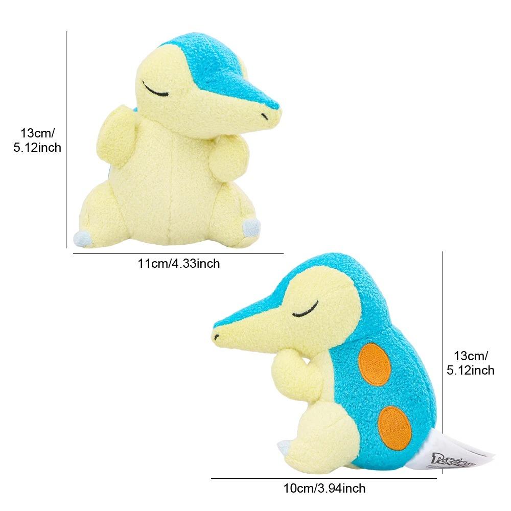 Oshawott Caterpie Gardevoir Oshawott Cyndaquil Plush Toys Cute Anime Stuffed Bulbasaur Pikachu Cartoon Peluche Doll Gfit 18-20CM