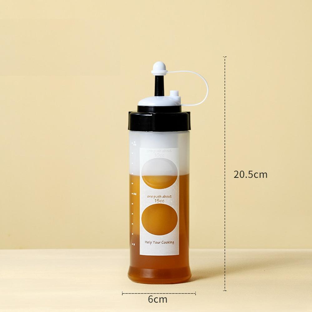 New 350ml 650ml Squeeze Sauce Bottle Plastic Large Capacity Tomato Catchup Dispenser Squeeze Bottles Picnic Cooker