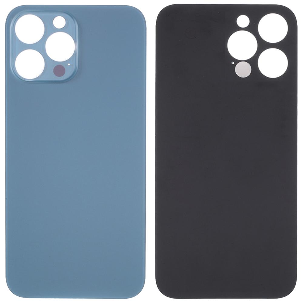 

For iPhone 12 Pro Max 6.7 inch (without Logo) Battery Housing Cover Repair Part (Big Hole) Blue