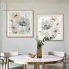 Modern Flower Canvas Painting Print Posters Scandinavian Wall Art Pictures for Living Room Bedroom Dining Room Nordic Home Decor