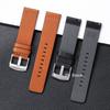 Vintage Oil Wax Genuine Leather Watch Strap 18mm 20mm 22mm 24mm Brown Black Watchbands for Samsung Galaxy Watch Band Bracelet