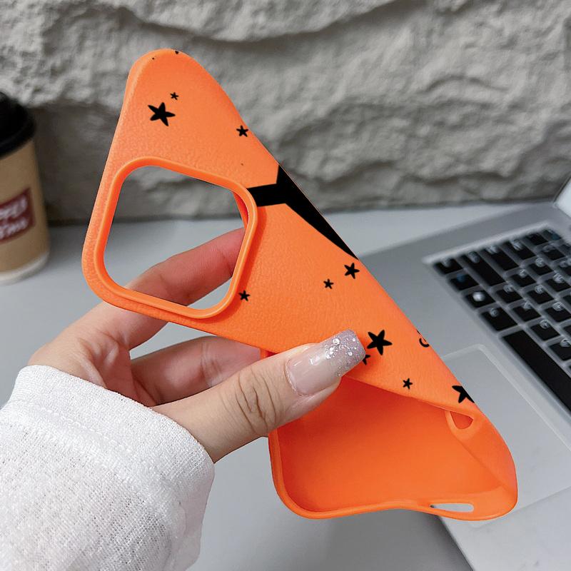 Airplane Pattern TPU Leather Texture Case For iPhone 16 Pro Max 15 Pro 14 13 12 11 Soft Matte Shockproof Lens Protection Slim Phone Cover