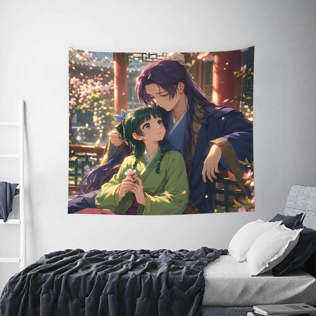 The Apothecary MAOMAO cutecore Tapestry Bedroom Decoration Wall Hanging Blanket Tapestry Cool Stuff For Room
