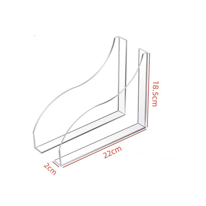 Acrylic Transparent Waterproof Splash Guard for Shower and Bathtub