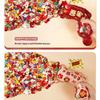 Creative Wedding Atmosphere Confetti Cannons - Handheld Inflatable Flower Spray Props for Photos and Games