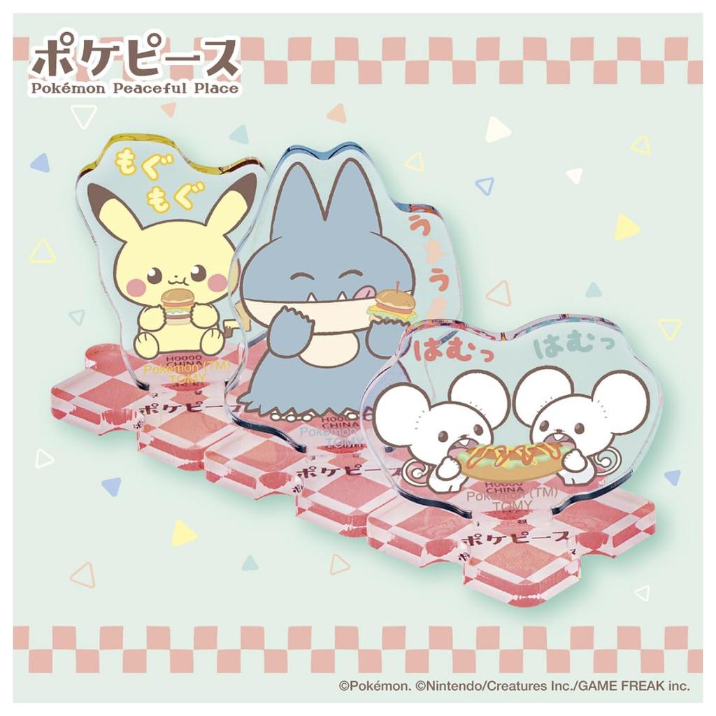 TAKARA TOMY Pokemon PokePiece Small Connecting Acrylic Stand Box -Diner-