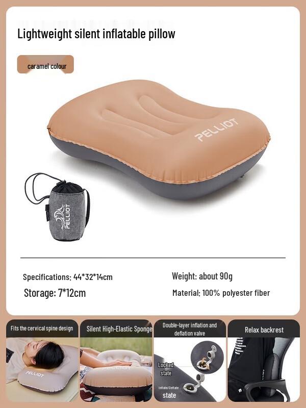 BOHR Lightweight Inflatable Camping & Travel Pillow