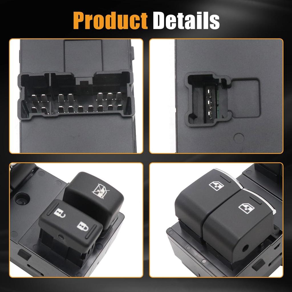 GXARTS Front Driver Master Window Switch Power 83071SG073 Compatible with Subaru Forester 2017-2018 2.0L 2.5L Front Left Door Power Window Switch