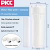 10-Inch Household Water Purifier Pre-Filter Bottle with 2/4 Tap PP Cotton Universal Filter Element