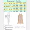 Women Fashion Hundred Sequins Outer Cross Hanging Neck Sexy Sleeveless Strapless Tank Top