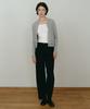 MAKE A TOAST Curved Denim Pants Black Mbefpa007Bk