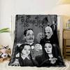 Gothic Adams  Blanket Flannel Blanket for bed, sofa, Camping, Hiking, Picnic Essentials, gift for family Fan gifts
