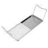 Grill Stand Multifunctional Folding Stainless Steel Outdoor Kitchen Stand for BBQ Grilling Camping Trip Travel