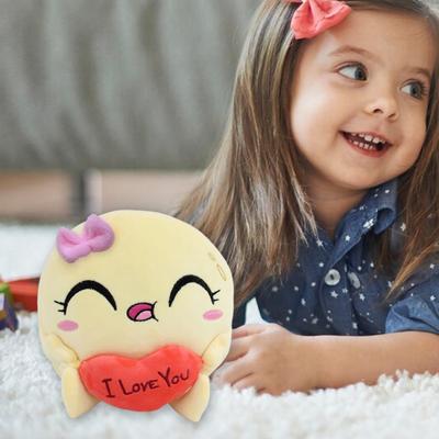 Yousheng Chocolate Pancake Plush Dolls Cute Cartoon Chocolate Pancake In Love Plushy Dolls Home Decor Plush Toy Gift for Kids Boys Girls