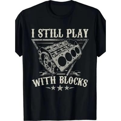 Europäische Größen Schwarzes Baumwoll-T-Shirt für Herren . Kurzarmhemd Frühling und Sommer Outdoor