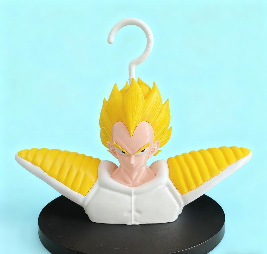 Dragon Ball Goku, Piccolo & Vegeta Creative Clothes Hanger - Gift & Decoration for Kids  