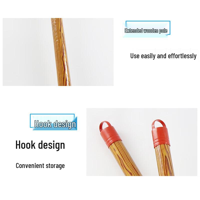 Hesidige Long Handle Hard Bristle Floor Scrub Brush
