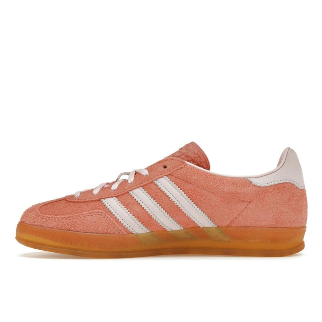 Adidas Gazelle Innendørs Wonder Clay Gum Damesneakers Rosa Klarrosa Gummi-3 IE2946