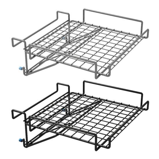 Foldable Kitchen Storage Rack Cabinet Organizer Strong Load-bearing Simple Installation Heavy Duty Storage