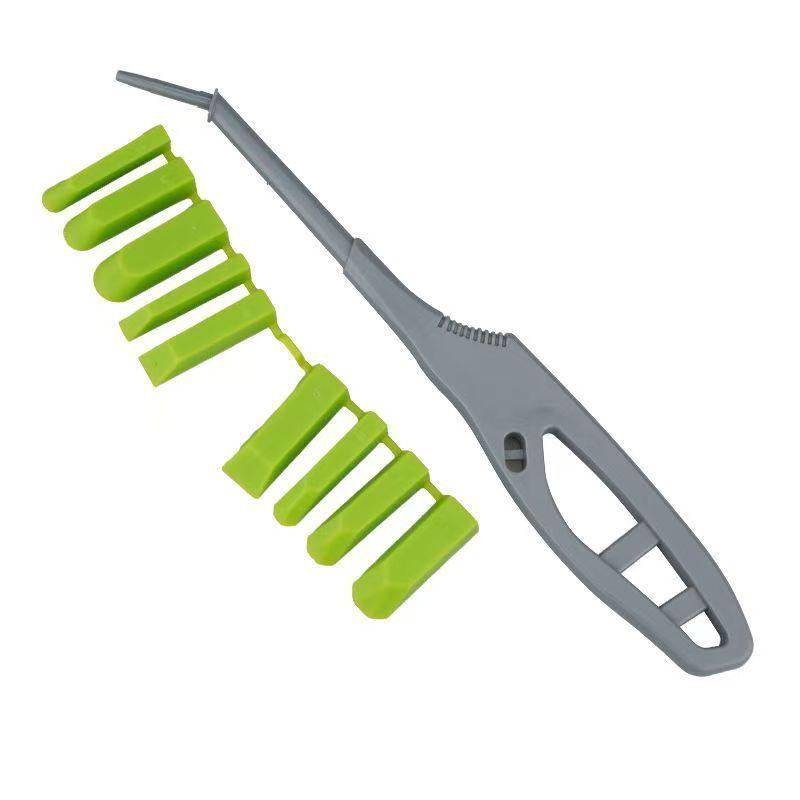 9 in 1 Glass Glue Angle Scraper Smoothing Trimming Edge Cleaning Residual Glue Tile Seam Special Tool Multi-Angle Caulk Tool