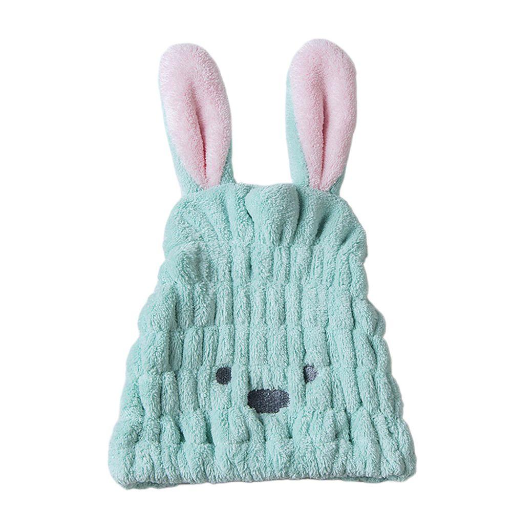 

Детский тюрбан для сушки волос, абсорбирующая шапочка для душа, быстросохнущее полотенце из микрофибры, женская банная накидка Light Blue