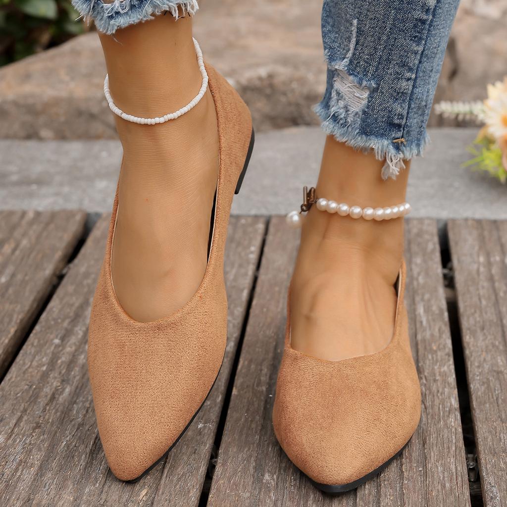 Fashion 2025 New Women Flat Shoes Simple Shallow Ladies Fashion Wedding Loafers Party Mules Fashion Square-toe Versatile Sneakers Women