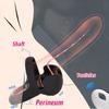 Vibrating Penis Ring, Delayed Ejaculation, 10 Vibration Modes Perineum and Testicular Stimulation Penis Ring Male Vibrator, Waterproof Sex Toys