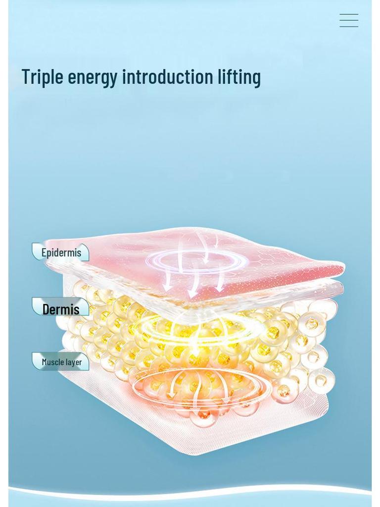 Portable Hot Eye Massager for Lifting and Firming Fine Lines with Cream Import Function