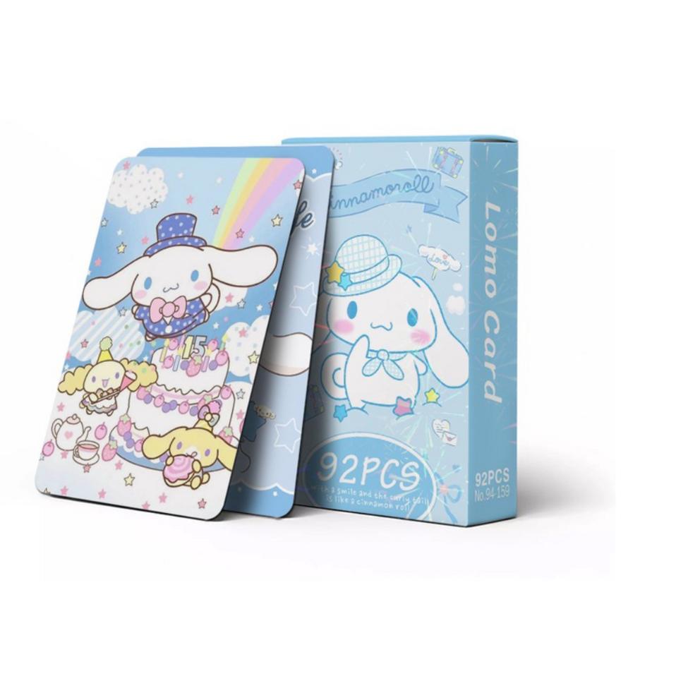 Helena Store Sanrio Photocards (60 sheets + 32 stickers) and a free keychain