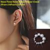 5Pairs/10Pairs/12Pairs Women Jewelry Wedding Engagement Round Shape Ear Stud Elegant Pearl Earrings