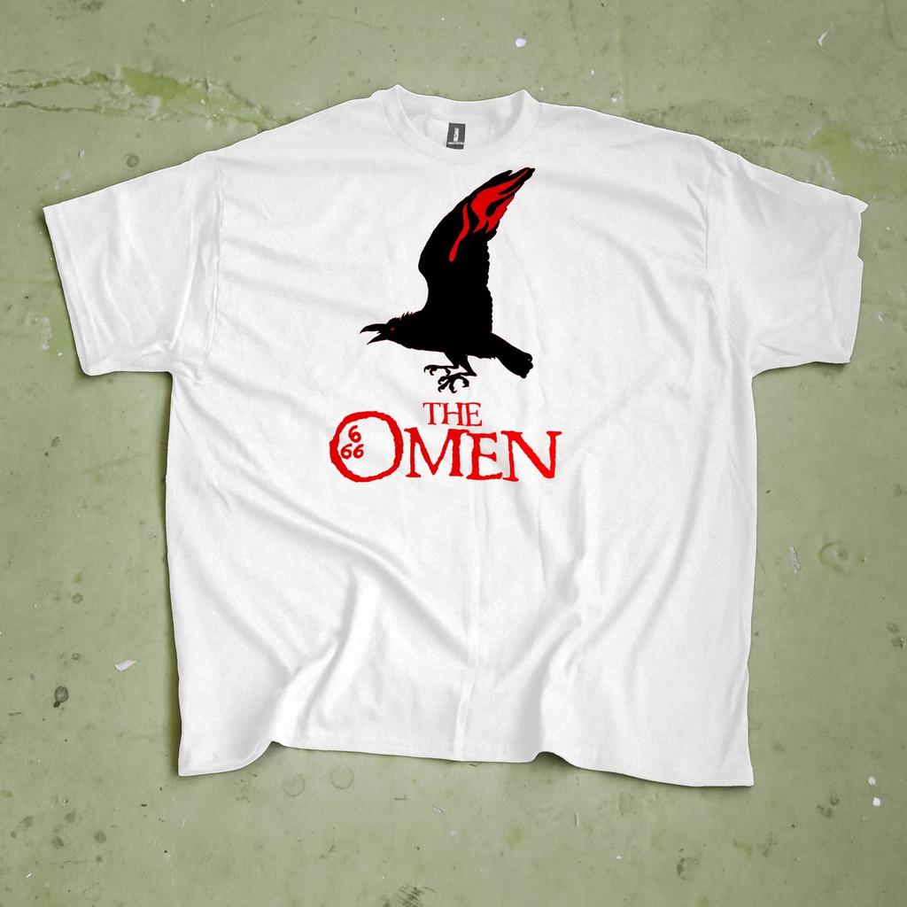 The Omen T Shirt - 70s Horror Movie Tee - Damien Cult Film Shirt