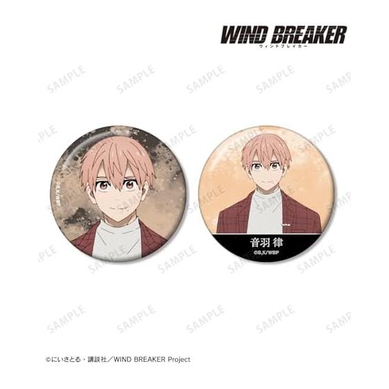TV Anime "WIND BREAKER" Ritsu Otowa Can Badge Set of 2