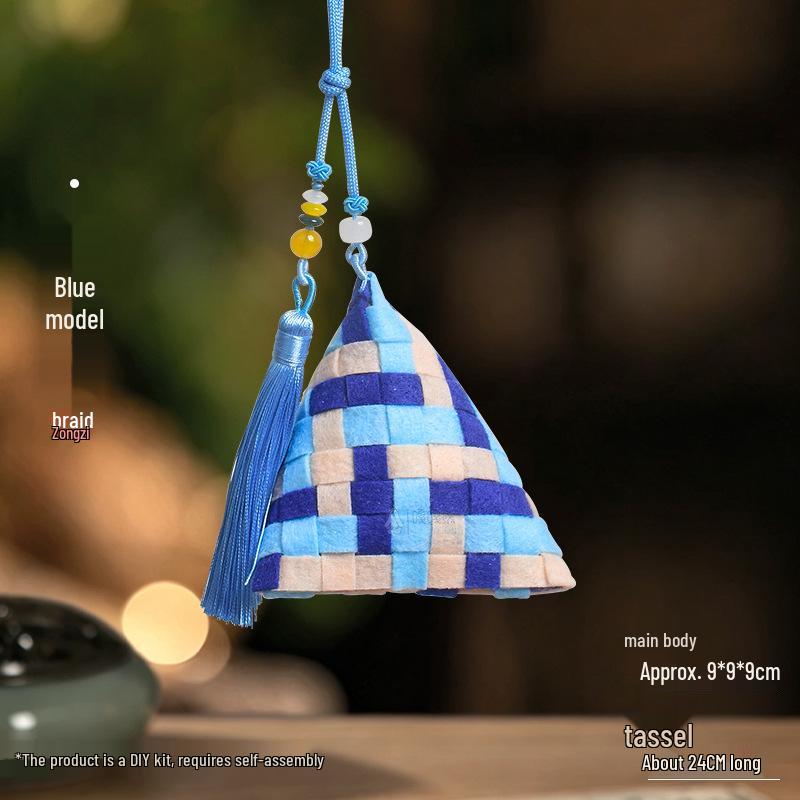 Creative Handmade Non-woven Zongzi DIY Kit for Children's Dragon Boat Festival Activities and Decorative Pendant