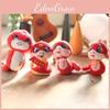 Year Of The Snake Zodiac Plush Toy Keychain Pp Cotton New Year Gift For Kids Room Decor