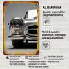 Silver Mercedes-Benz 300 SL Metal Signs Car Poster Pictures Wall Decoration Items Custom Tinplate Sign for Wall Art Decoration