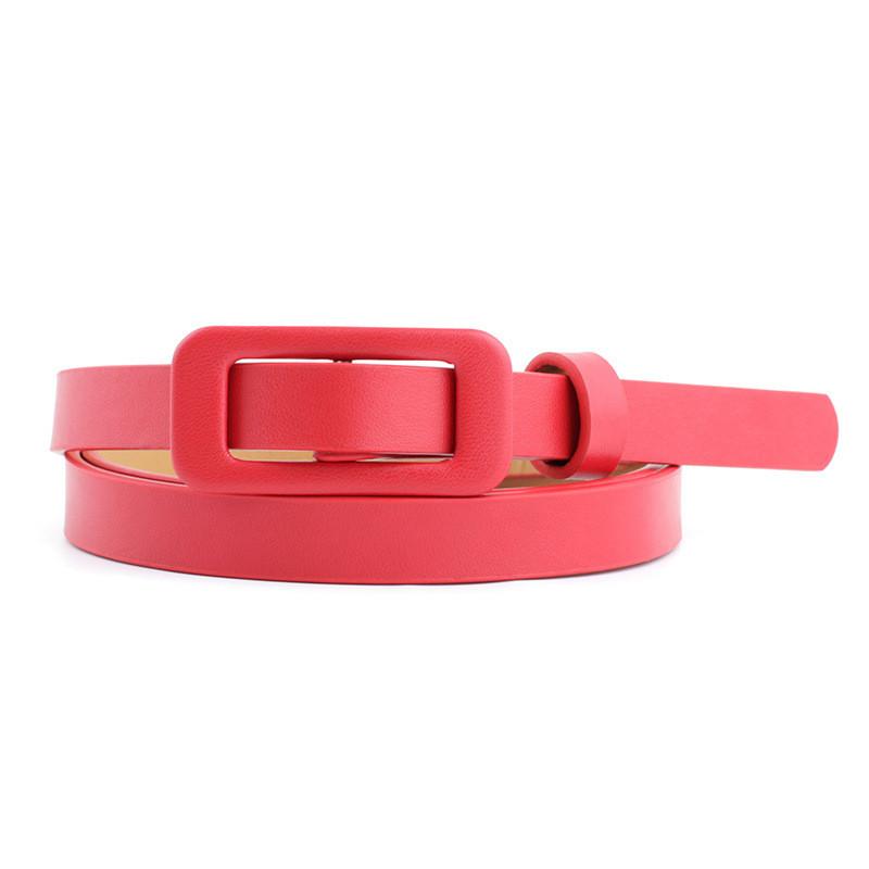 Womens Versatile Stylish Skinny Belt In Trendy Colors For Dresses And Outfits