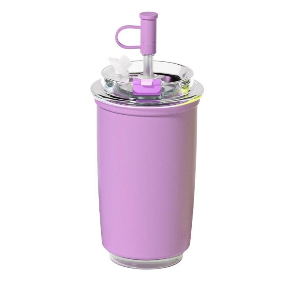Double Drinking Travel Thermos Bottle Stainless Steel Drinking Kettle Tumbler Coffee Mug  For Car