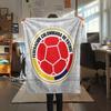 La Tricolor Flannel Blanket, High quality Comfortable for All Seasons, Home Decor, Warmth and Comfort