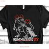 Grandma T Shirt Cute Grammy Grandmasaurus Rex Dinosaur Grandmother Funny Granny S Life Top New Vintage Unisex Stylish