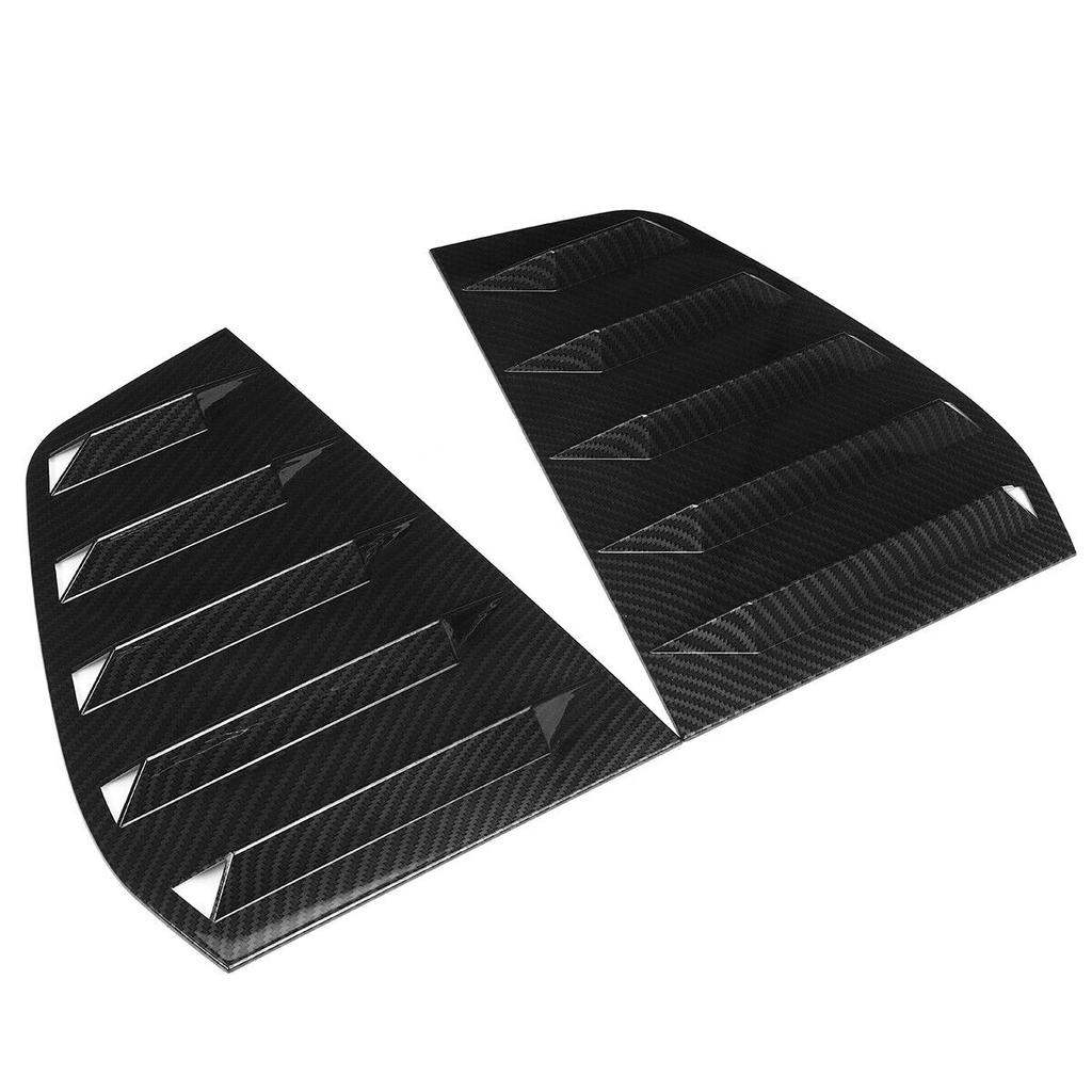 EIN Paar Hinten Fenster Lamellen Fensterläden Für Volkswagen Golf 6 MK6 2010 2011 2012 2013 2014 Seite Vent Trim