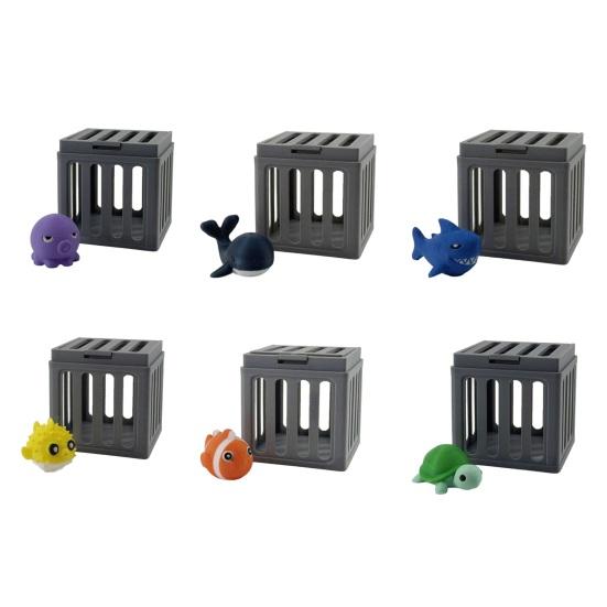 Pool Diving Toy Set with Sinking Cages & Animals Underwater Rescue Game for Kids Fun Water Play Summer Gift for Boys Girls